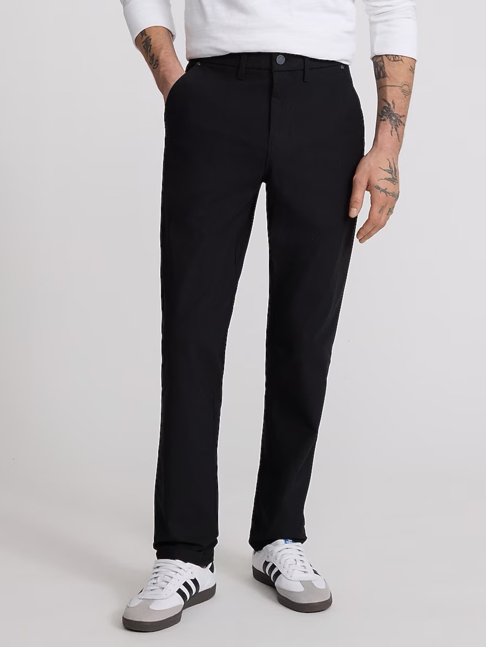 NWT Express Men’s Black Everyday Performance Slim Dress Pants - Black (31x32)